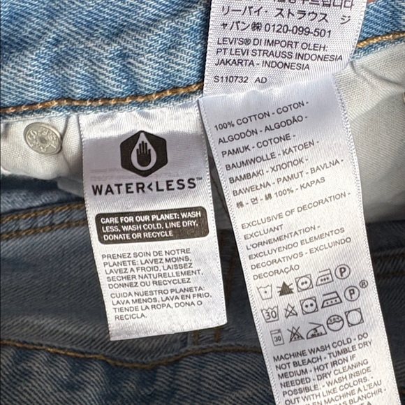 Levi's Women's 501 Original Shorts - Luxor Baked - Picture 5 of 5